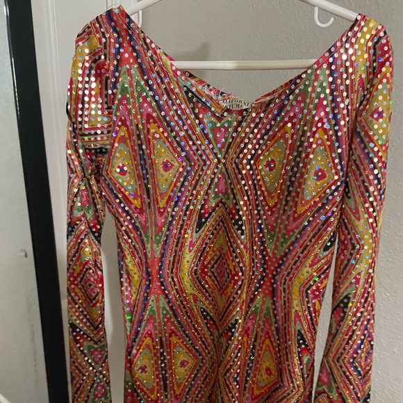 Halloween Costume Disco 70’s Dress - Picture 3 of 6